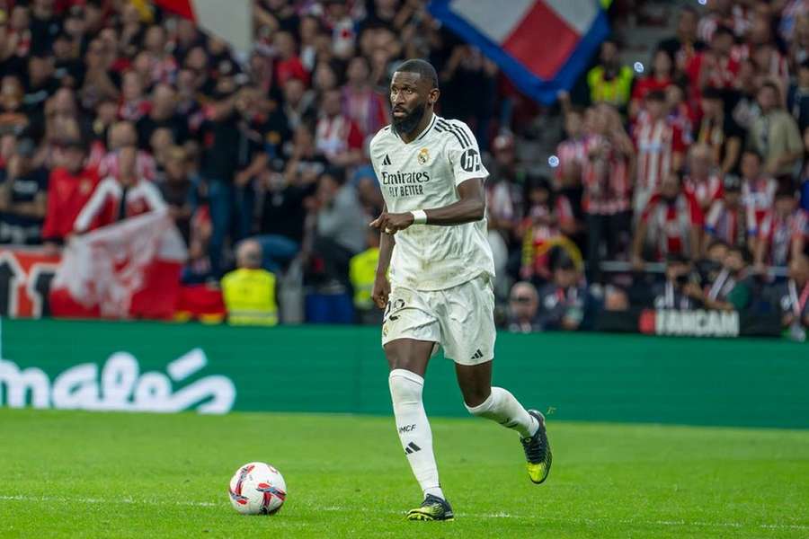 Real Madrid rattled as Rudiger forced off in Espanyol defeat