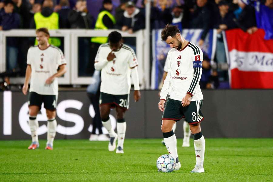 Noite difícil para Bruno Fernandes Noite difícil para Bruno Fernandes
