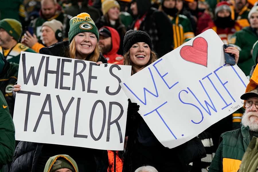 Fani Taylor Swift i Green Bay Packers