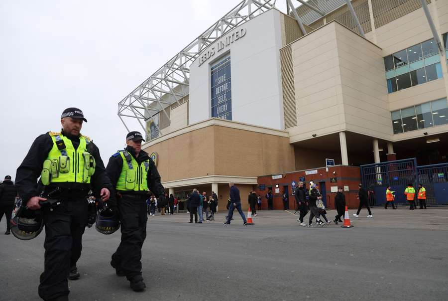 Leeds' Elland Road stadium closed on advice of police Leeds' Elland Road stadium closed on advice of police