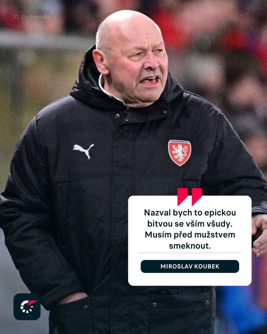 Trenér Miroslav Koubek. Trenér Miroslav Koubek.