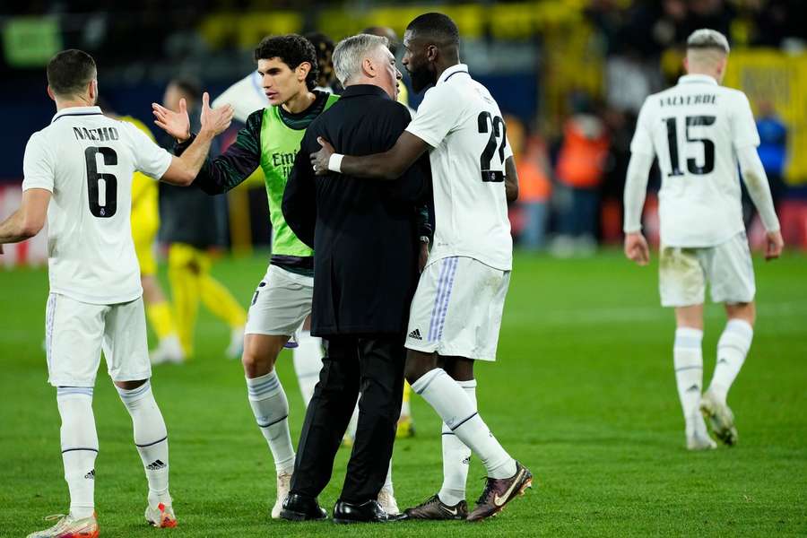 Ancelotti peut être satisfait, ses joueurs ont réalisé une belle performance en renversant le match.