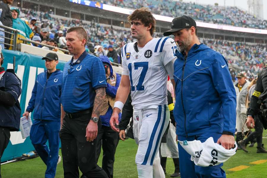 Ein Verlust von Daniel Jones wäre hinsichtlich der Play-Offs ein absolutes Desaster für die Colts. Ein Verlust von Daniel Jones wäre hinsichtlich der Play-Offs ein absolutes Desaster für die Colts.