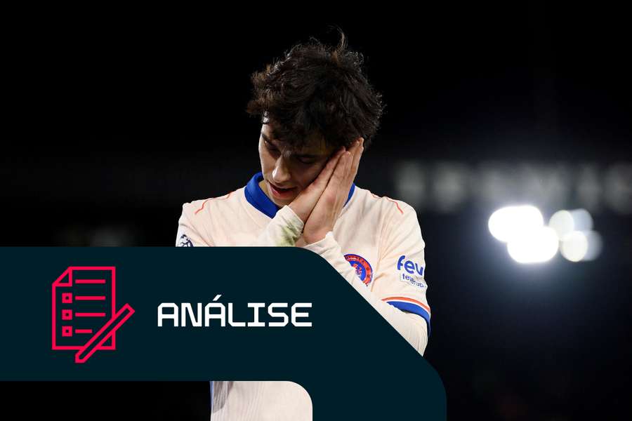 João Félix com pouco espaço no Chelsea