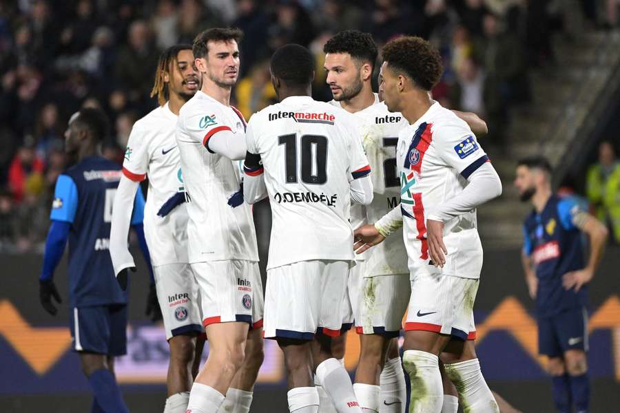 PSG put seven past their opponents