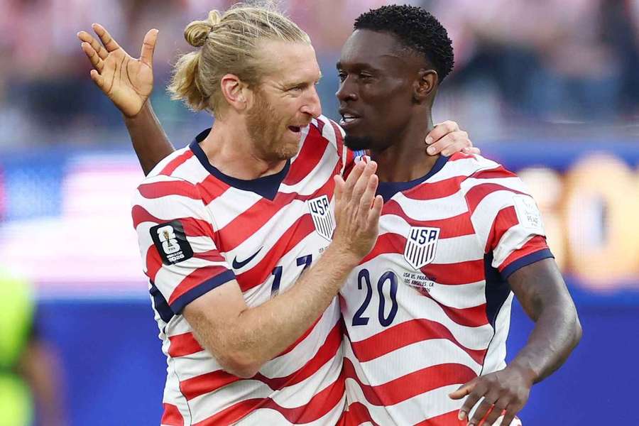 Folarin Balogun, felicitat de Tim Ream Folarin Balogun, felicitat de Tim Ream