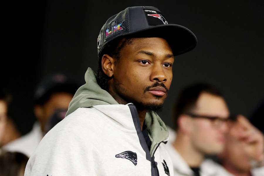 Stefon Diggs during Super Bowl LX opening night