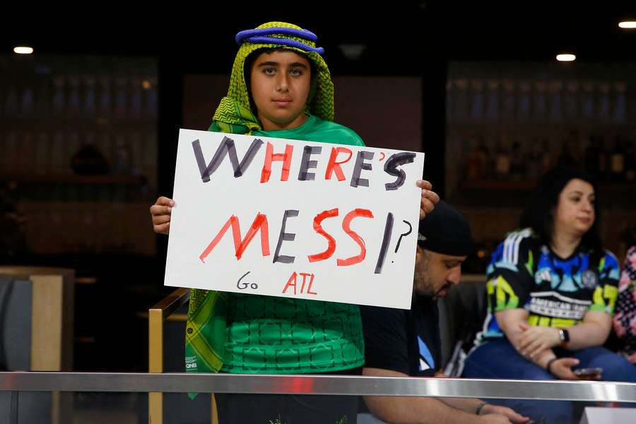 Onde está Messi?