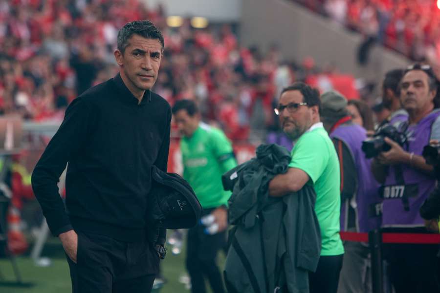 Bruno Lage, treinador do Benfica