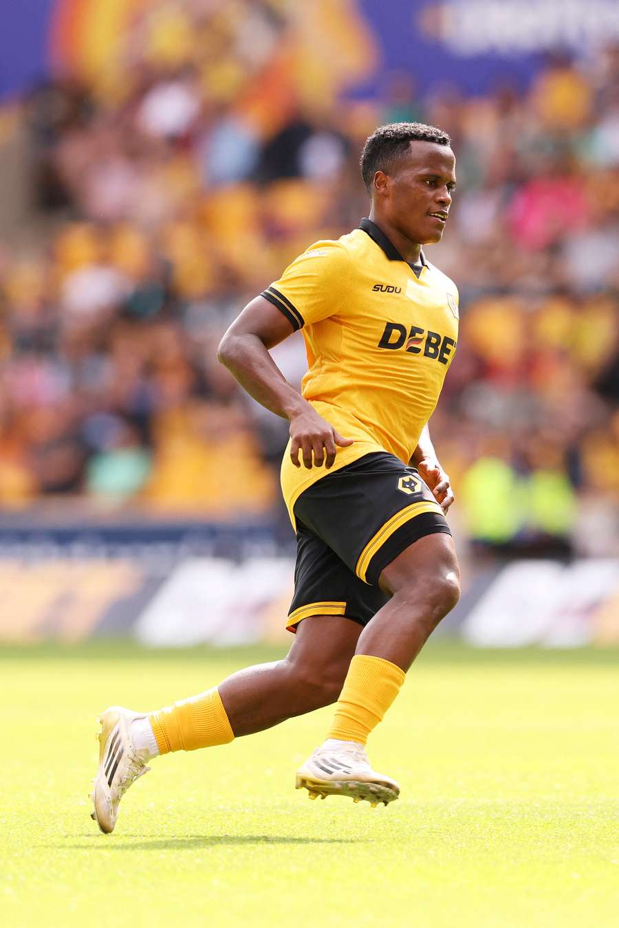 Jhon Arias em ação na Premier League Jhon Arias em ação na Premier League