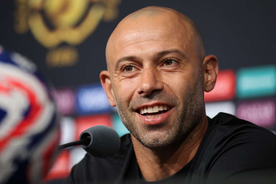Mascherano, sonriente en la rueda de prensa previa al partido ante el PSG