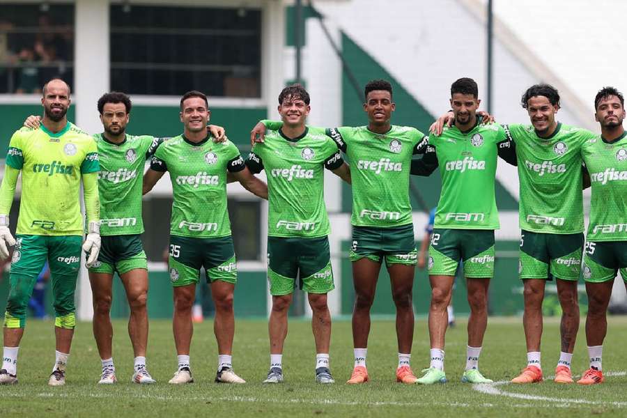 Palmeiras se prepara para duelo com o Fortaleza, no Allianz Parque