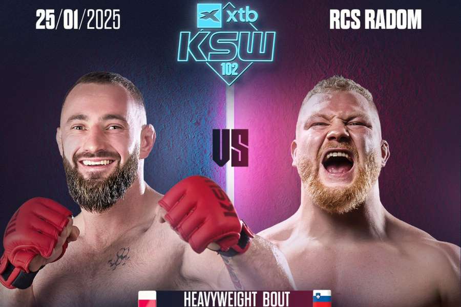Starcie wagi ciężkiej dodane do karty walk KSW 102. Romanowski przeniesiony na inną galę