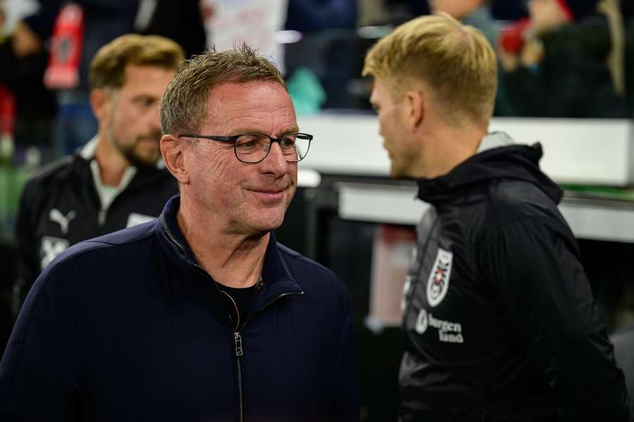 Österreichs Teamchef Ralf Rangnick.