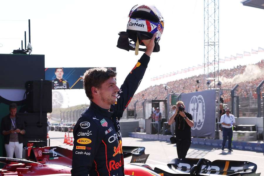 Verstappen claimed pole at the Dutch Grand Prix