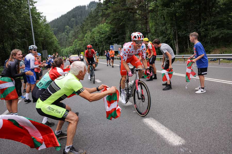 Neilson Powless s'est fait plaisir sur les routes basques
