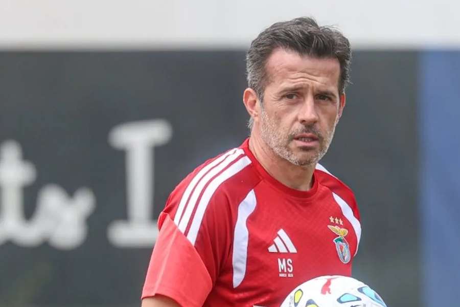 Marco Silva, treinador do Benfica Marco Silva, treinador do Benfica