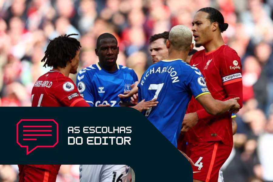 Liverpool recebe o Everton na 9.ª jornada