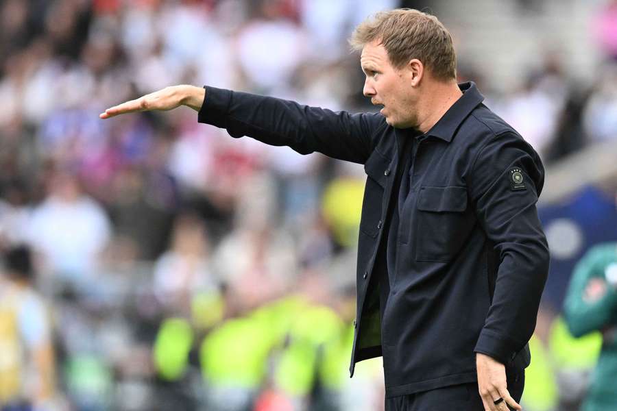 Julian Nagelsmann an der Seitenlinie.