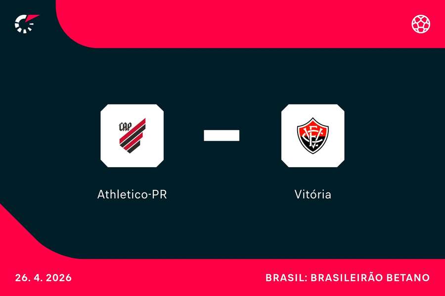 Athletico-PR e Vitória se enfrentam neste domingo (26)