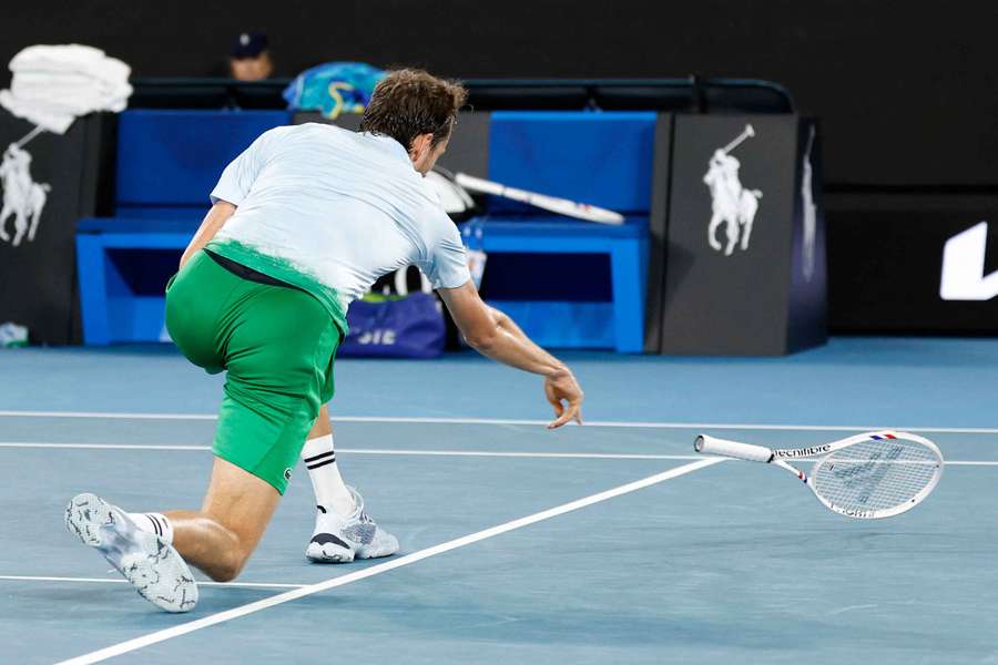 Australian Open: multa di 76mila dollaria Medvedev una multa di 76mila dollari