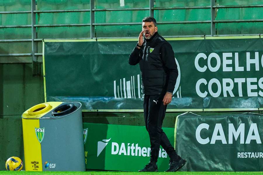 Cristiano Bacci, treinador do Tondela