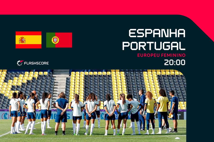 Europeu Feminino: Portugal sonha pontuar em estreia difícil diante da Espanha