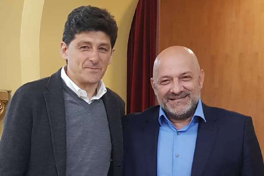 Miodrag Belodedici și Gabi Balint, doi membri ai Stelei 1986