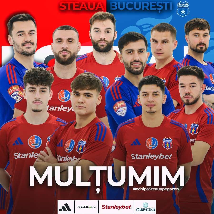 10 jucători au plecat de la Steaua București 10 jucători au plecat de la Steaua București