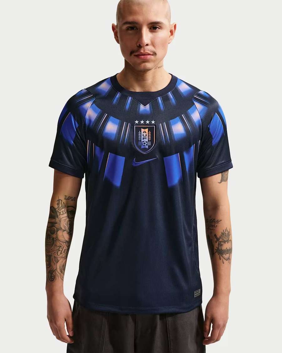 Dres pro venkovní zápas Uruguaye.
