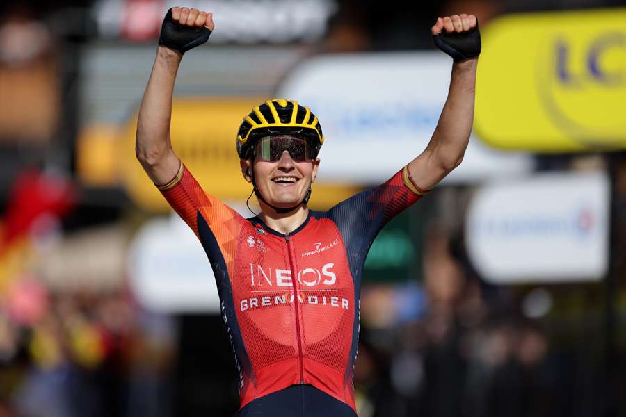 Carlos Rodriguez gewinnt die 14. Etappe der Tour.