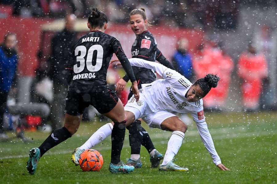 Das Hinspiel im Dezember 2022 entschied Bayern München 2:0 für sich