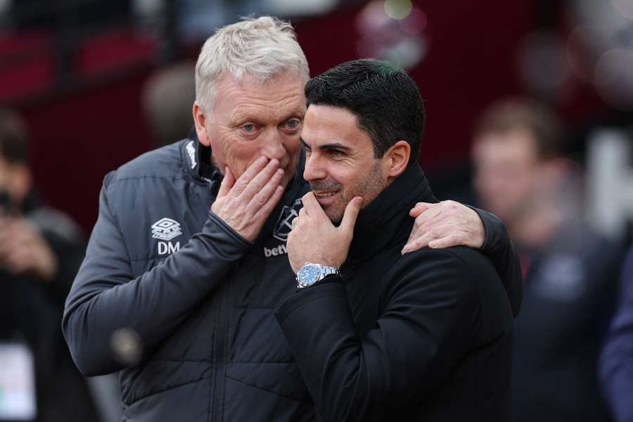 Arteta si Moyesa váži.