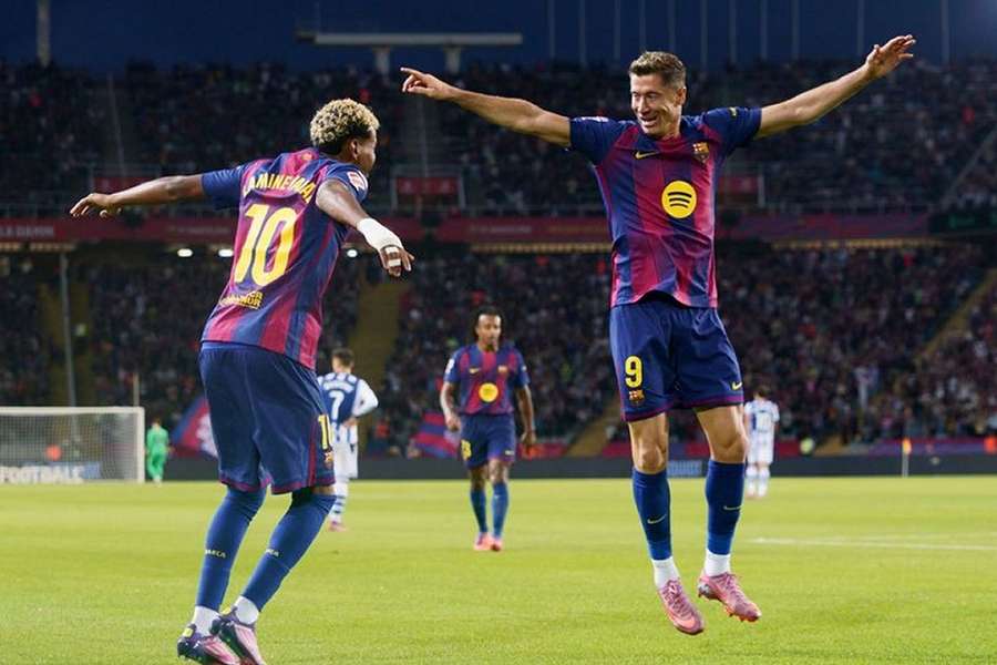 Lewandowski, avançado do Barcelona