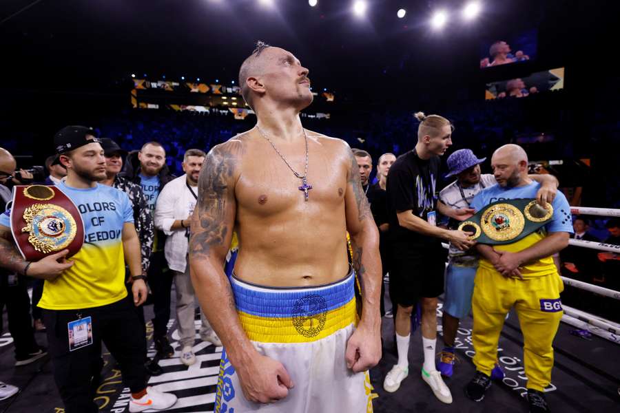 Usyk seeks unification bout with Fury in 2023