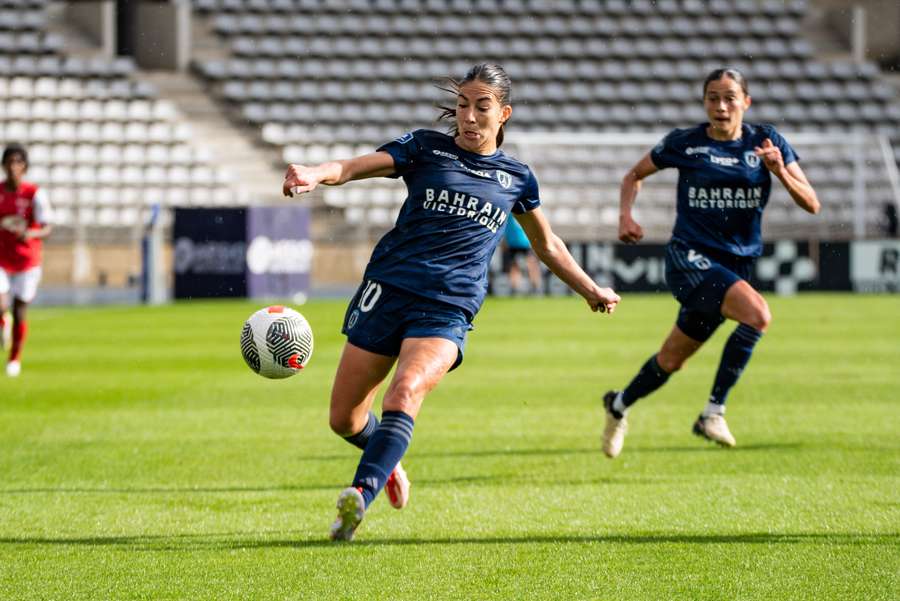 Clara Mateo avec le PFC.