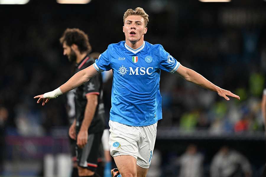 Rasmus Höjlund se stal kmenovým hráčem Neapole. 