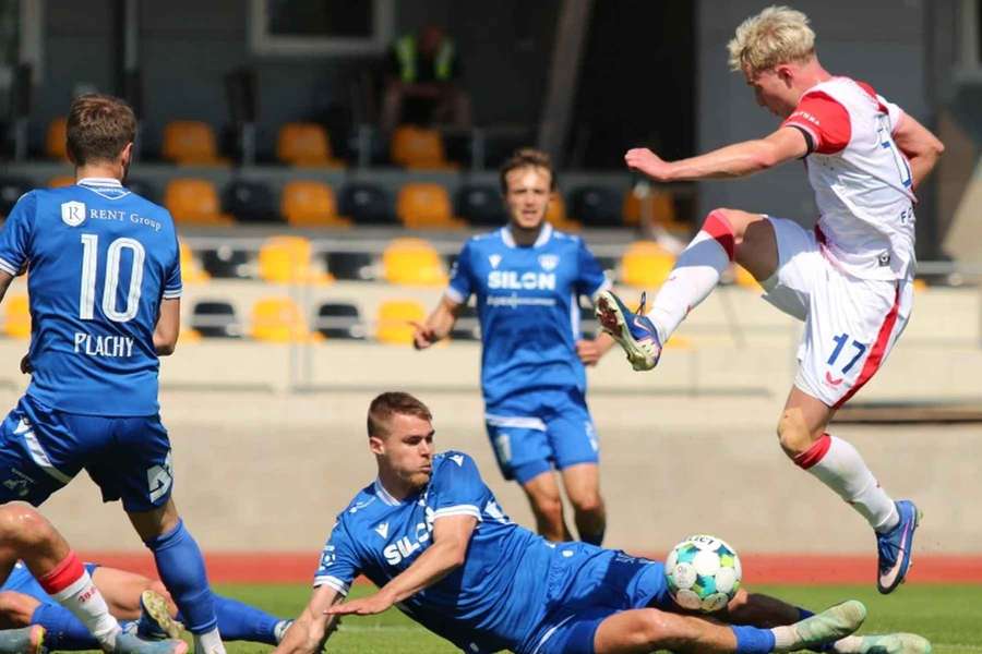 Táborsko na půdě Slavie B prohrálo, teď má další barážový mečbol