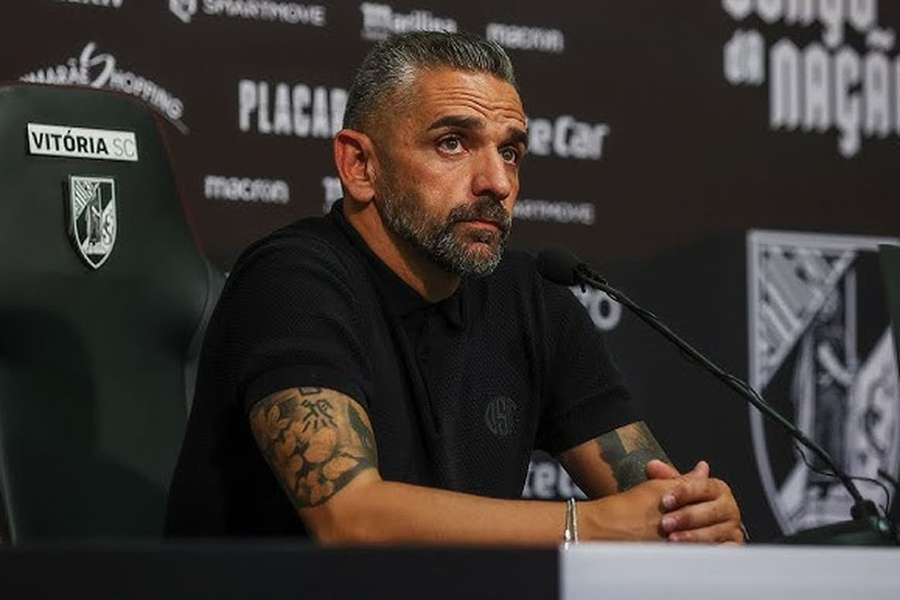 Rui Borges, treinador do Vitória SC