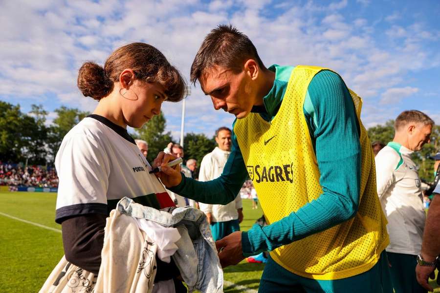 João Palhinha gra dla Portugalii na Euro-2024