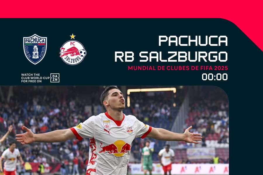 Pachuca y Salzburgo se citan en el Mundial de Clubes.