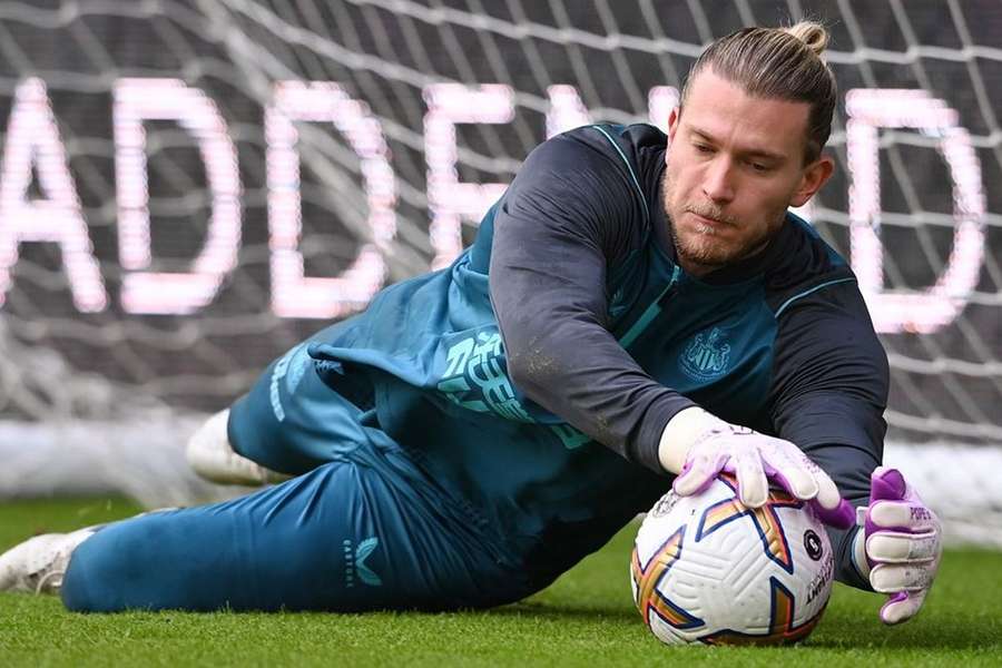 Loris Karius chegou ao Newcastle no início da temporada 