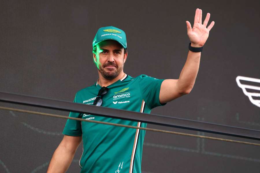 Fernando Alonso, en el GP de Arabia Saudí