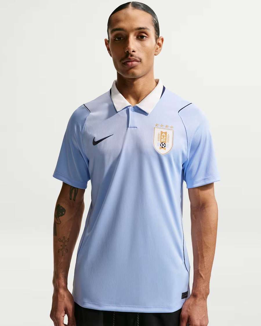 Dres pro domácí zápas Uruguaye.