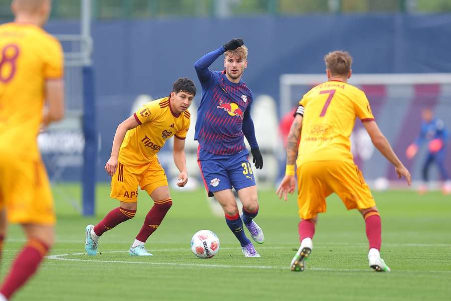Za Lipsko nastoupil v základní sestavě i Timo Werner.