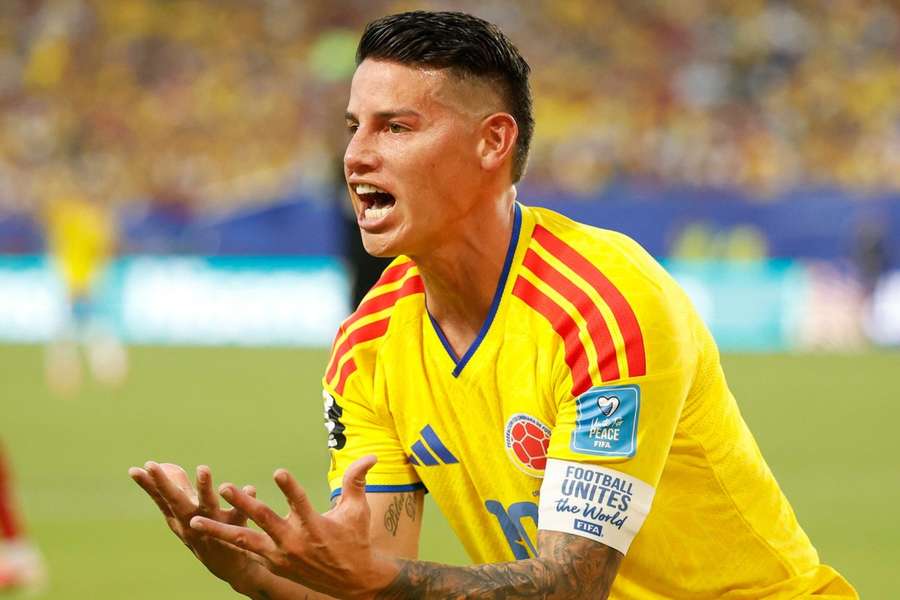James Rodríguez encerrou seu ciclo na seleção da Colômbia James Rodríguez encerrou seu ciclo na seleção da Colômbia