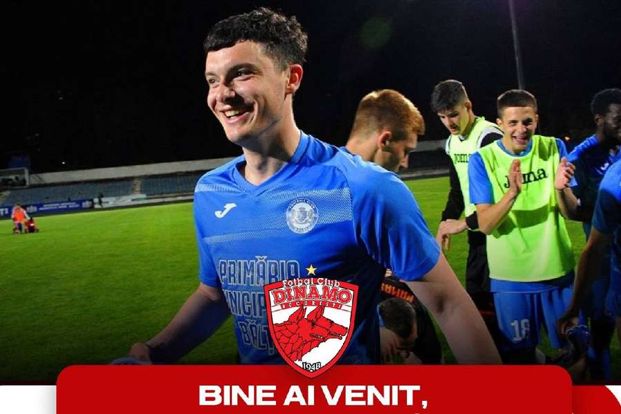 Petre Neagu a semnat cu Dinamo București