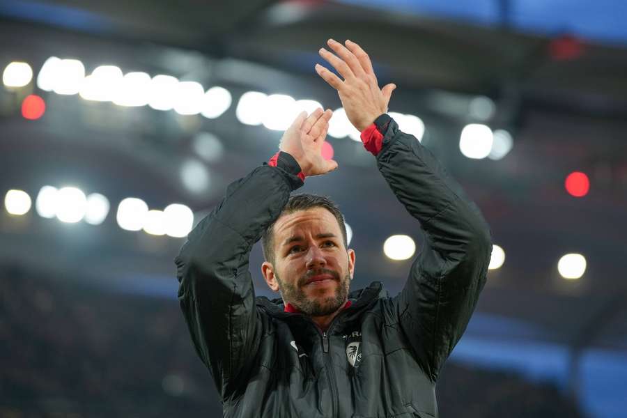 Günter ist mit 453  Pflichtspielen Rekordspieler im Breisgau