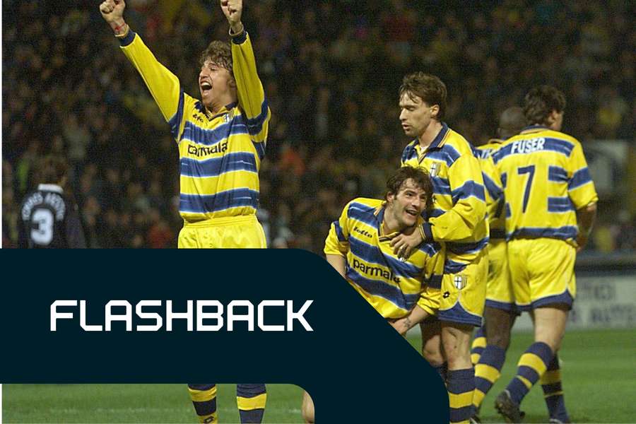 Paolo Vanoli ai tempi del Parma
