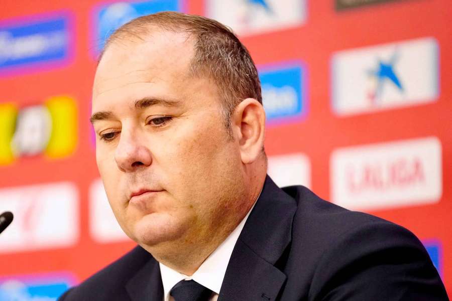 José Ignacio Navarro, director deportivo del Sevilla FC José Ignacio Navarro, director deportivo del Sevilla FC